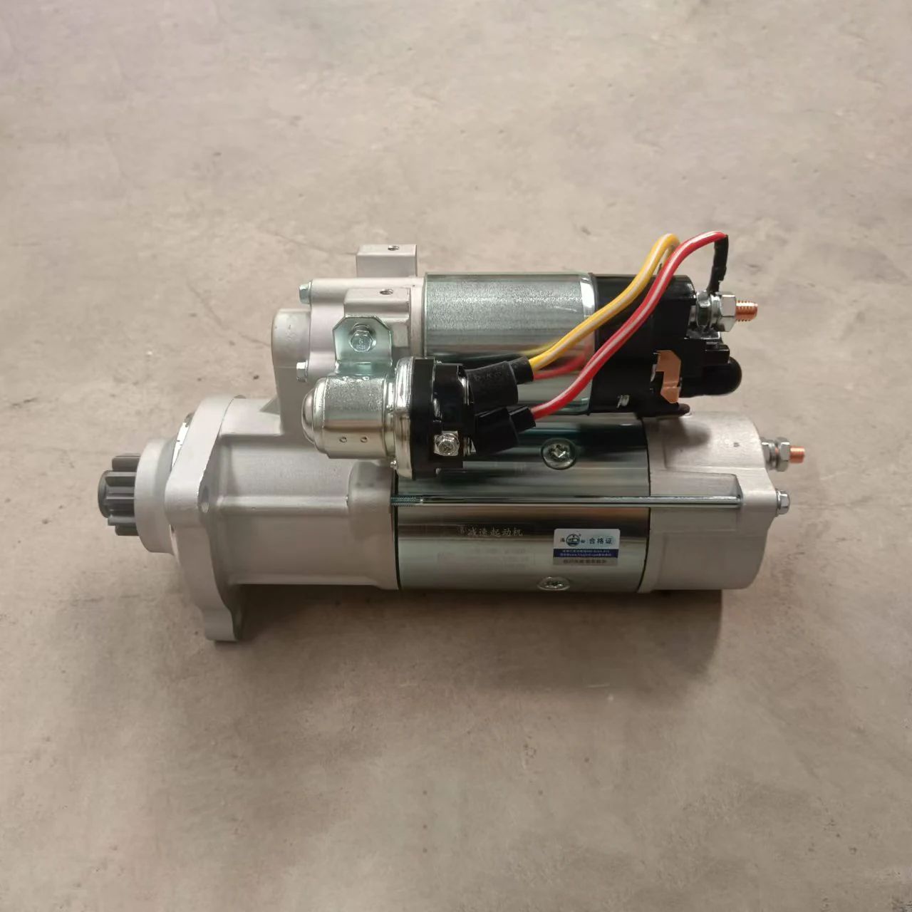 Steyr Engine Starter Motor QDJ2801A 24V 10-Teeth for WD615 WD618 - Image 2